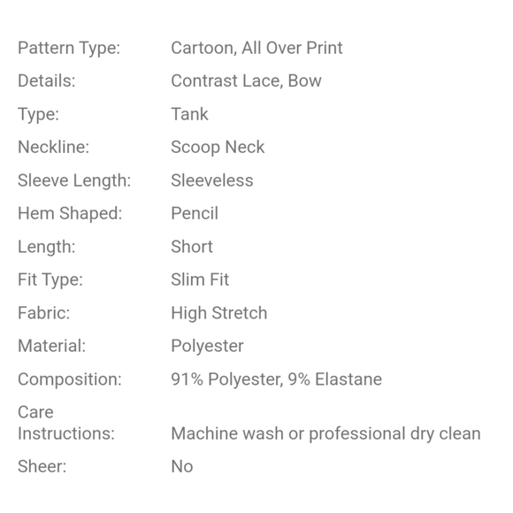 Hello Kitty Face Tank Mini Dress Hot Pink(Magenta) & White Size Sm&Med Avail - Picture 10 of 12